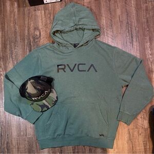 RVCA Sage Green Hoodie
